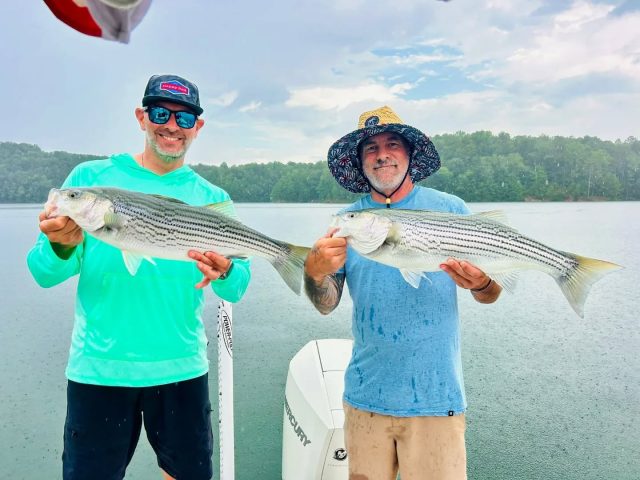 OPENING IS THIS WEEKEND!  Here's some from the smackdown at carters lake yesterday. Man these fish pull hard! That walleye will make a great dinner as well. Lake allatoona and the river are also fishing good. Call to sit your trip up. 770-815-9579