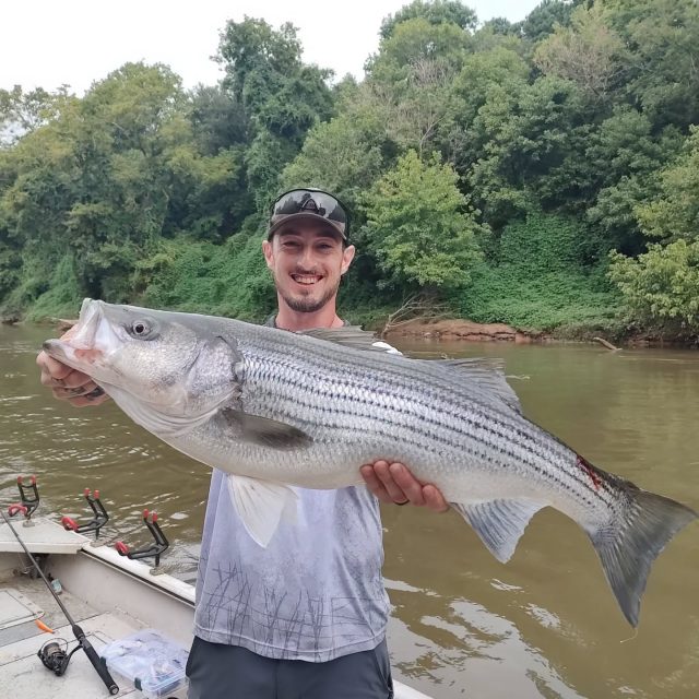 ANOTHER GREAT DAY ON THE RIVER! You still have about three or four weeks to get it on this River bite. Carters lake, lake Lanier and lake allatoona are also fishing good. This weather has been amazing also. 770-815-9579