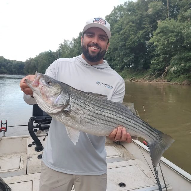 FIRST STRIPER OF THE MORNING!
