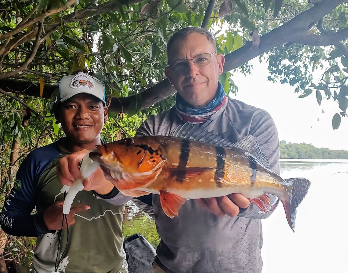 Got to Brazil yesterday and soon caught my first peacock bass! The river is much higher than it was last time. It seemed to I've really changed the coloring on these fish. It's going to be another amazing trip. I have the same guide as last year. He is the best guy that I have worked with down here. It's going to be an amazing week. The guys are still fishing allatoona, Carter's and Lanier if anybody's interested.