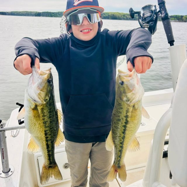 LAKE ALLATOONA SPOTZILLAS!!!! We also caught a bunch of hybrids and stripers. LOL this week is all about getting the kids out there. They are having an amazing spring break. Definitely giving the kids and the adults something to talk about next week. Still have some openings over the weekend and next week. 770-815-9579