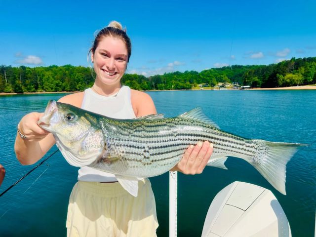 We weren't able to hit the water until about 8:30 a.m. and still got it done! What a beautiful day on the water! 770-815-9579