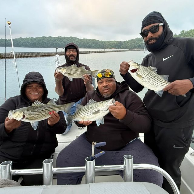 ALLATOONA IS DEFINITELY ON FIRE!  I mean, where have all these fish come from? We have been doing really good out there but nothing like this! This is the best bite we've had out there in years. Call to take advantage of it. 770-815-9579