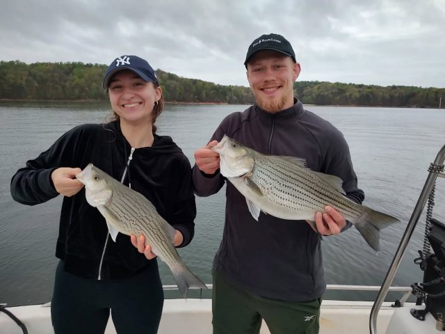 Here's a couple nice fish from lake allatoona. Still have an opening this coming Wednesday and next Sunday if anybody's interested?